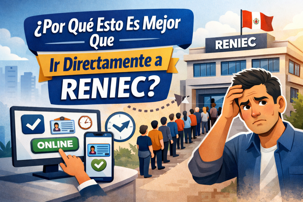 Por Qué Esto Es Mejor Que Ir Directamente a RENIEC
